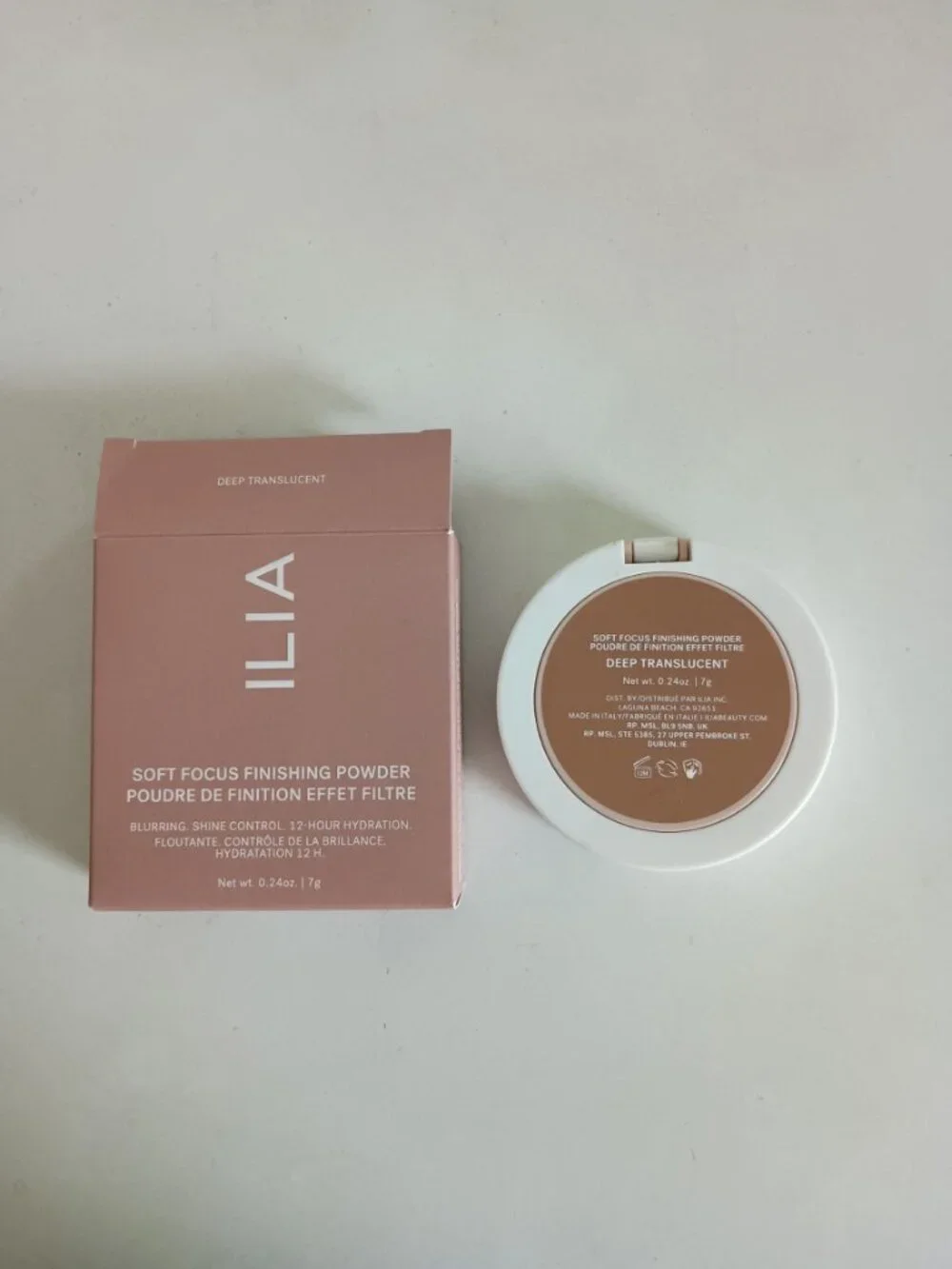 NWT Ilia Soft Focus Finishing Powder shine control 12hr hydration